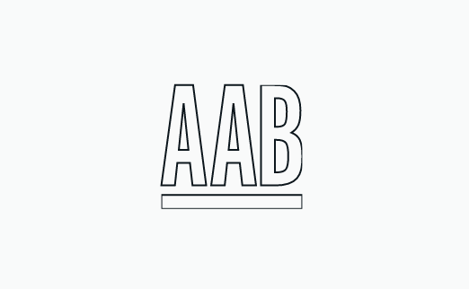 AAB Logo with outline