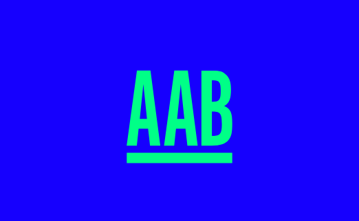 AAB logo with incorrect background colour